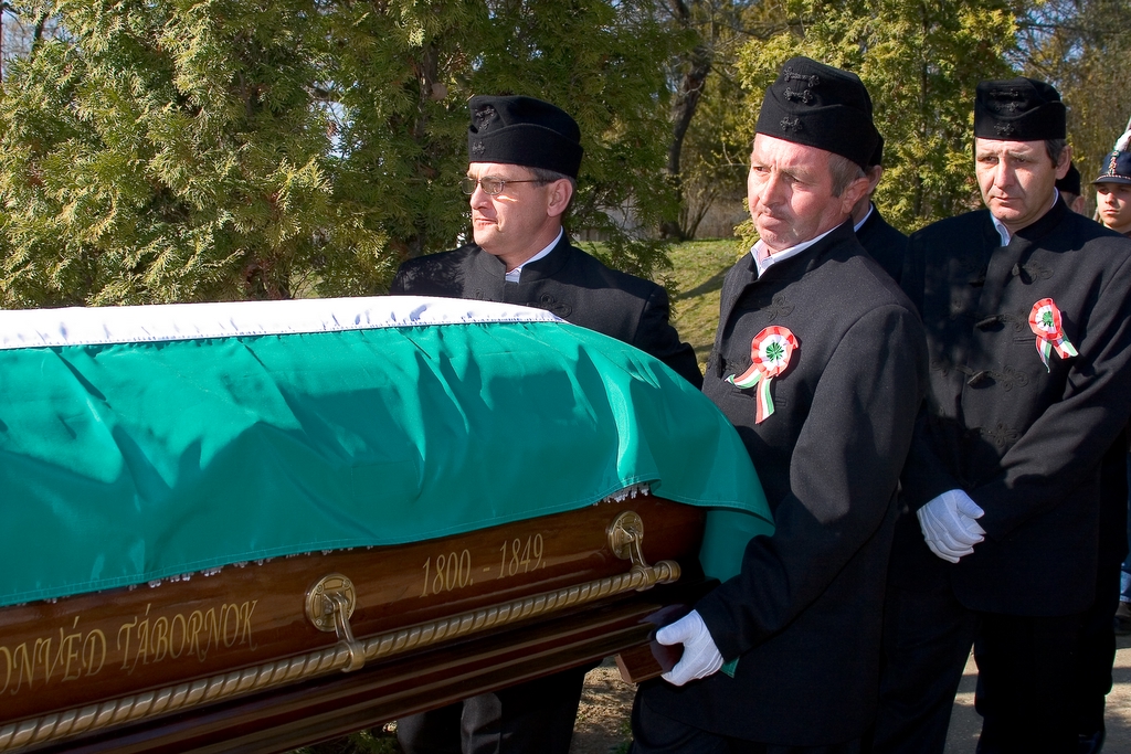 Répásy Mihály, honvéd tábornok, temetése, temetés